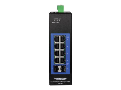 TrendNet : 10-PORT IND.GB L2 MGD SWITCH DIN-RAIL