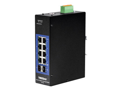 TrendNet : 10-PORT IND.GB L2 MGD SWITCH DIN-RAIL