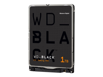 Western Digital : 1TB BLACK 64Mo 2.5IN SATA 6GB/S 7200 RPM