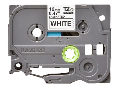 Brother : TZE231 LAMINATED TAPES 12MM 8M NOIR sur BLANC