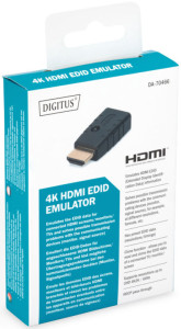 DIGITUS 4K HDMI EDID Emulator, schwarz