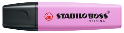 STABILO Surligneur BOSS ORIGINAL Pastel, rose pastel
