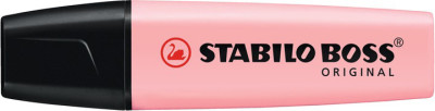 STABILO Surligneur BOSS ORIGINAL Pastel, rose pastel