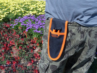 Garten PRIMUS Etui de ceinture universel, noir / orange Garten PRIMUS Etui de ceinture universel, noir / orange