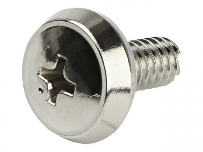 Startech : 12-24 SERVER RACK SCREWS 50 pack - NICKEL-PLATED