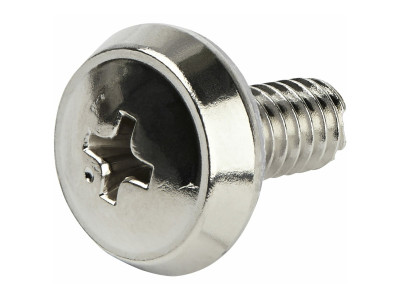 Startech : 12-24 SERVER RACK SCREWS 50 pack - NICKEL-PLATED