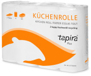 Essuie-tout Tapira Plus, 2 plis, blanc brillant, vrac