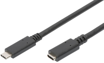 DIGITUS Rallonge USB 3.1, 0,7 m, noir