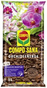 COMPO SANA Terreau pour orchidées, 10 litres