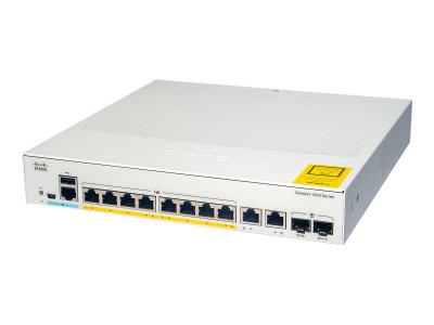 Cisco : CATALYST 1000 8PORT GE FULL POE 2X1G SFP