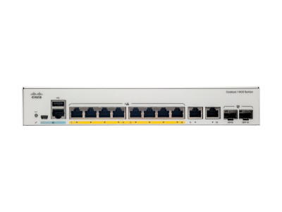 Cisco : CATALYST 1000 8PORT GE FULL POE 2X1G SFP