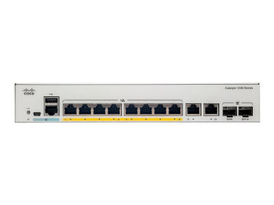 Cisco : CATALYST 1000 8PORT GE FULL POE 2X1G SFP