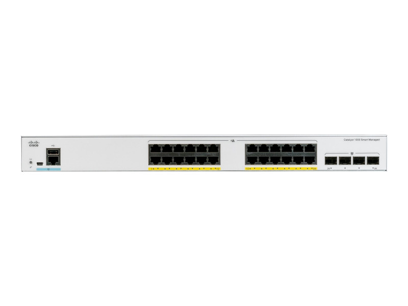 Cisco : CATALYST 1000 24 PORT GE 4X10G SFP