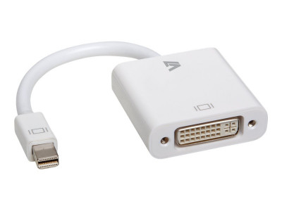 V7 : V7 ADAPTER MINI DP TO DVI WHITE
