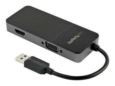 Startech : USB 3.0 TO HDMI VGA ADAPTER 4K 30HZ-2-IN-1 MULTIPORT ADAPTER