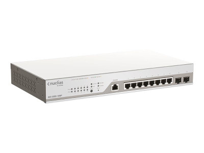 D-Link : NUCLIAS CLOUD-SMART + SWITCH 8 PORT GIGABIT avec 1Y LICENSE