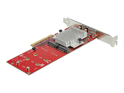 Startech : X8 DUAL M.2 PCIE SSD ADAPTER pour PCIE NVME / AHCI M.2 SSDS