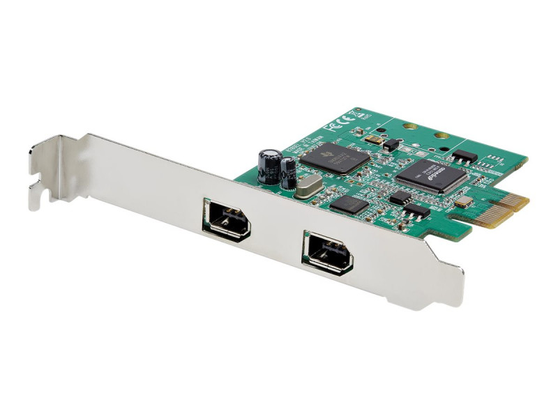 Startech : 2 PORT PCIE FIREWIRE card TI TSB82AA2 CHIPSET-WIN/MAC