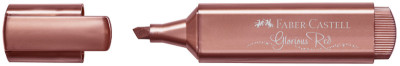 FABER-CASTELL Textmarker TEXTLINER 1546 Metallic, rubin