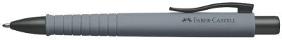 FABER-CASTELL Druckkugelschreiber POLY BALL XB, stone grey