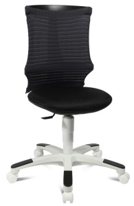 Fauteuil enfant Topstar « S'neaker », noir/rose