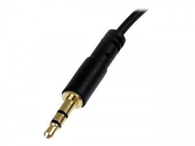 Startech : 6 FT SLIM 3.5MM TO RIGHT ANGLE STEREO AUDIO cable - M/M