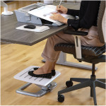 Fellowes Repose-pieds Hana Series, blanc Fellowes Repose-pieds Hana Series, blanc