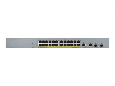 Zyxel : 24 PORT MANAGED CCTV POE SWITCH LONG RANGE 375W