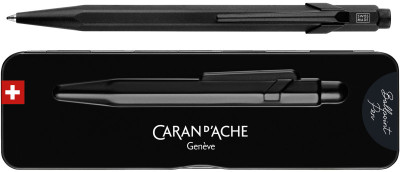 CARAN D'ACHE Stylo à bille 849 BLACK CODE, noir