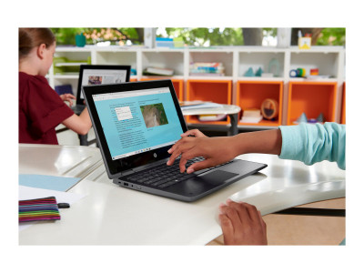 HP : PB X360 11.6IN N5000 4GB 128GB NOOD W10P fr (pent)