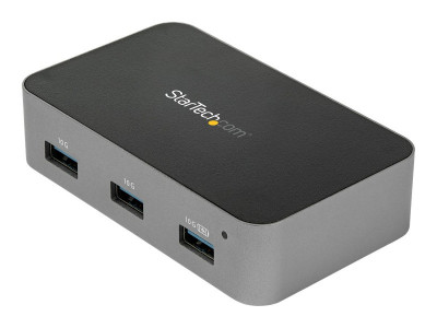 Startech : 4-PORT USB C HUB - 4X USB A POWERED MOUNTABLE ADAPTER INCL.