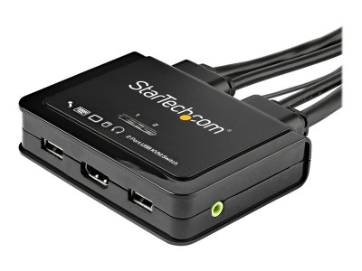 Startech : 2 PORT HDMI KVM USB 4K 60HZ - OS INDEPENDENT