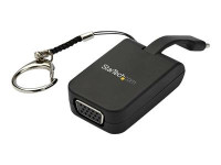 Startech : PORTABLE USB C TO VGA ADAPTER QUICK-CONNECT KEYCHAIN 1080P