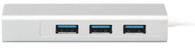 DIGITUS Hub USB 3.0 Super Speed, 3 ports + éthernet