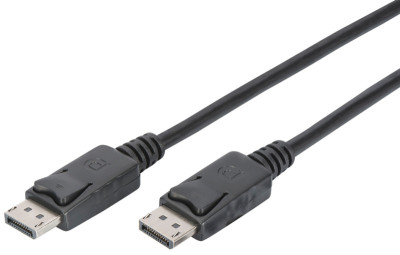 DIGITUS Câble de raccordement DisplayPort 1.2, 2,0 m, noir