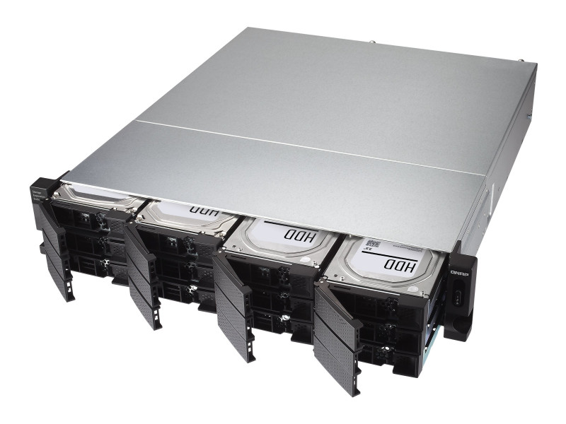 Qnap : TL-R1200C-RP EXPANSION UNIT RM 2U 12 BAY RPSU