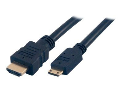 MCL Samar : CaBLE HDMI HAUTE VITESSE 3D +ETHERNET TYPE A/C MINI MaLE 1M