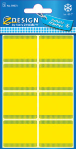 Étiquettes AVERY Zweckform ZDesign pour congélateur, bleu