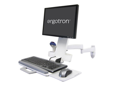 Ergotron : 200 SERIES COMBO ARM (WHITE)
