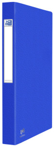 Oxford Classeur EUROFOLIO+, A4, carton, 2 anneaux, bleu