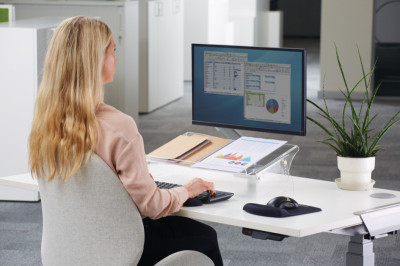 Fellowes Dokumentenhalter Clarity Series, aus Acryl