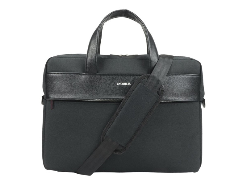Mobilis PURE BRIEFCASE 11-14IN SILVER ZIP