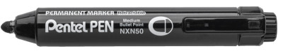 Pentel Marqueur permanent NXN50 rétractable, noir