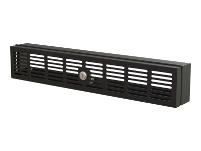 Startech : 2U RACK-MOUNT SECURITY COVER - HINGED - LOCKING avec KEY