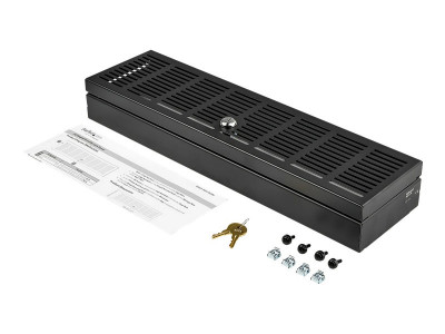 Startech : 3U RACK-MOUNT SECURITY COVER - HINGED - LOCKING avec KEY