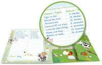 Classeur d'angle HERMA « Frieda et ses amis », carton, DIN A4