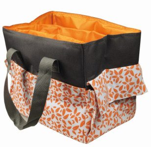 KLEIBER Sac à ouvrage, orange/gris