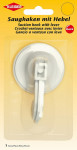 KLEIBER Crochet ventouse, plastique, blanc