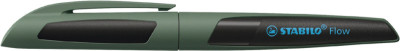 STABILO Stylo à plume Flow SPORTY M, noir/vert olive
