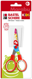 Marabu KiDS Ciseaux de bricolage, rond, longueur : 130 mm